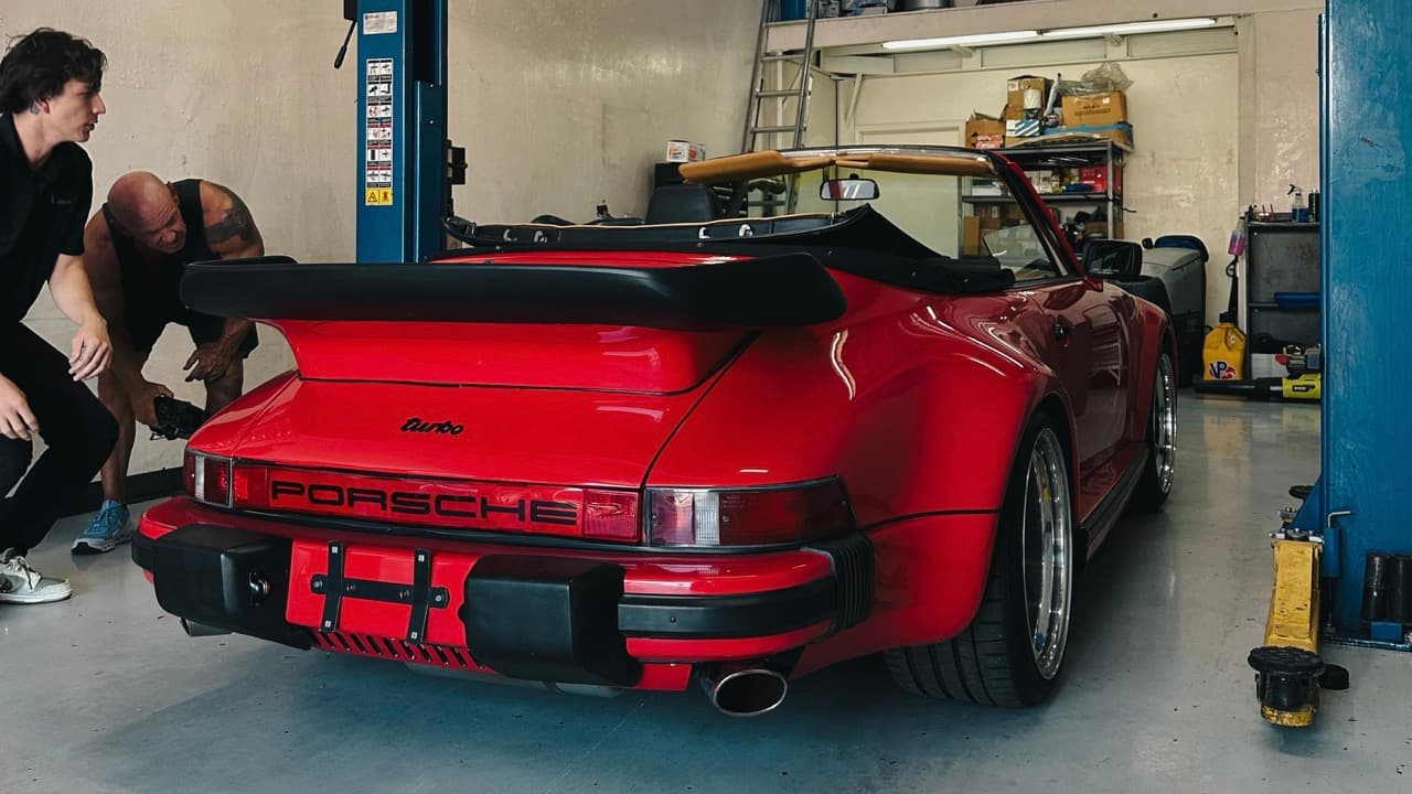 Porsche 911 Turbo service